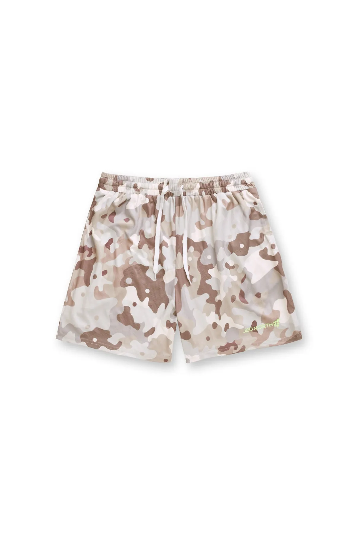 Men's Fast-Dry 5" Training Shorts - Khaki Camo sold by Jed North product image thumbnail 5