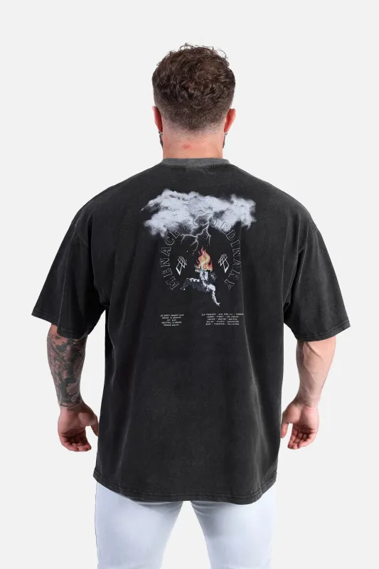 Vintage Oversized T-Shirt - Fire Storm 2.0 sold by Jed North