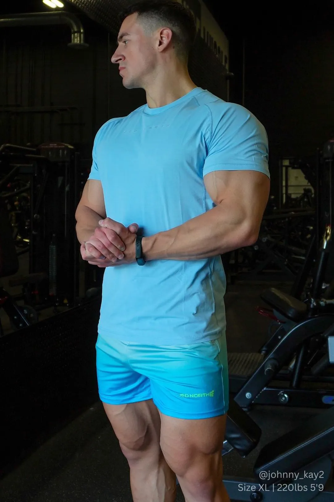 Agile Short Sleeve Training Tee - Arctic Blue sold by Jed North product image thumbnail 3