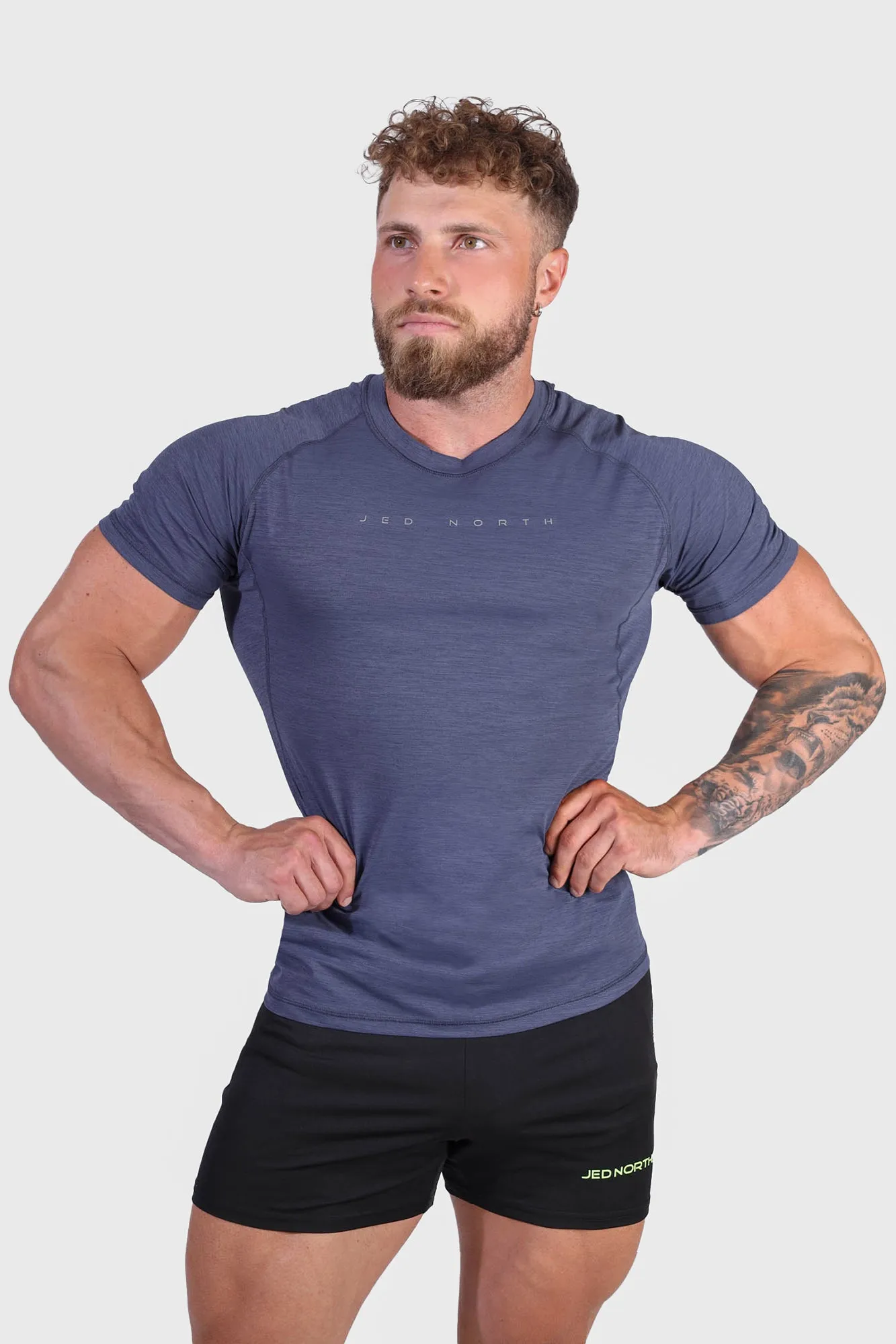 Agile Short Sleeve Training Tee - Steel Blue sold by Jed North product image thumbnail 4