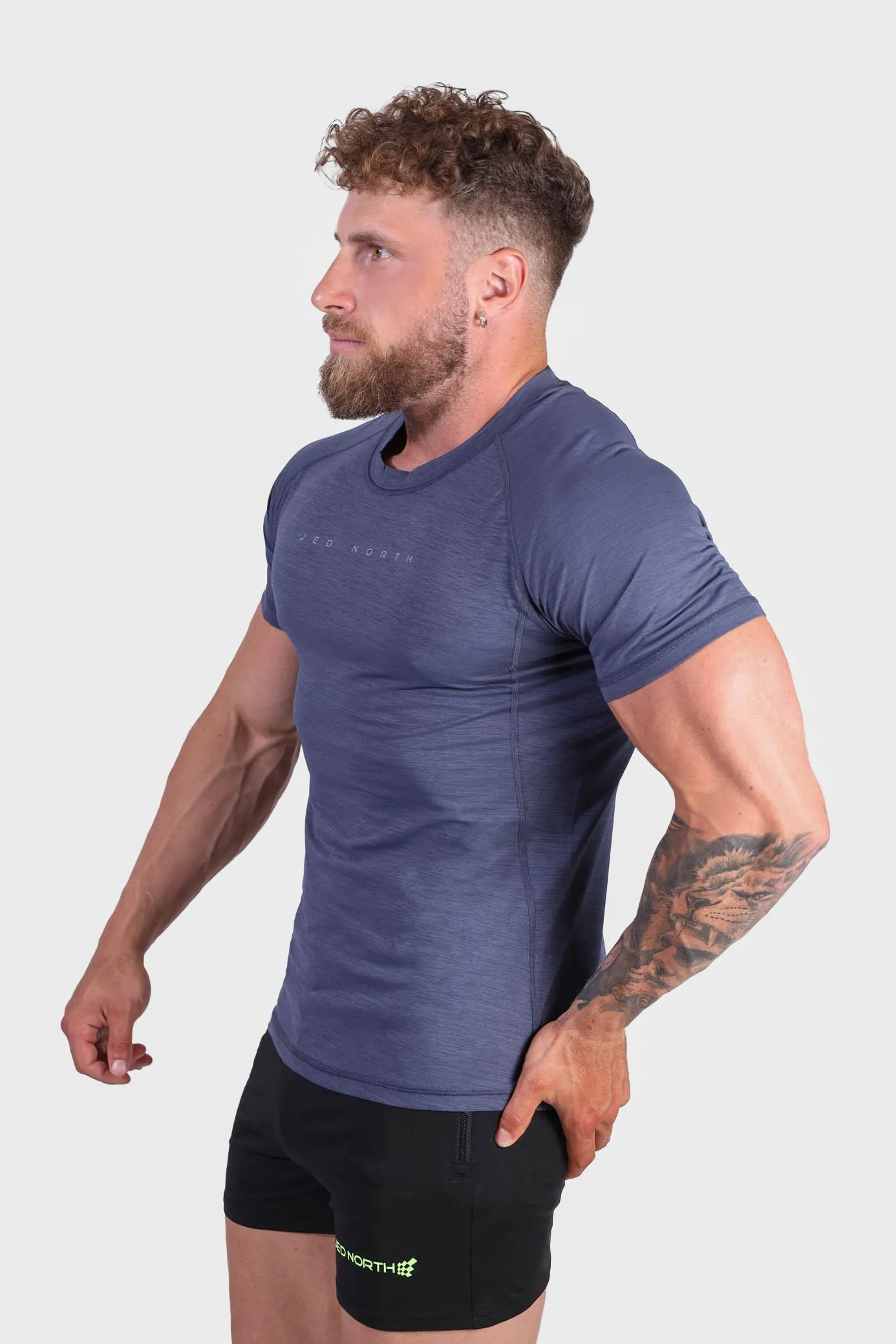 Agile Short Sleeve Training Tee - Steel Blue sold by Jed North product image thumbnail 5