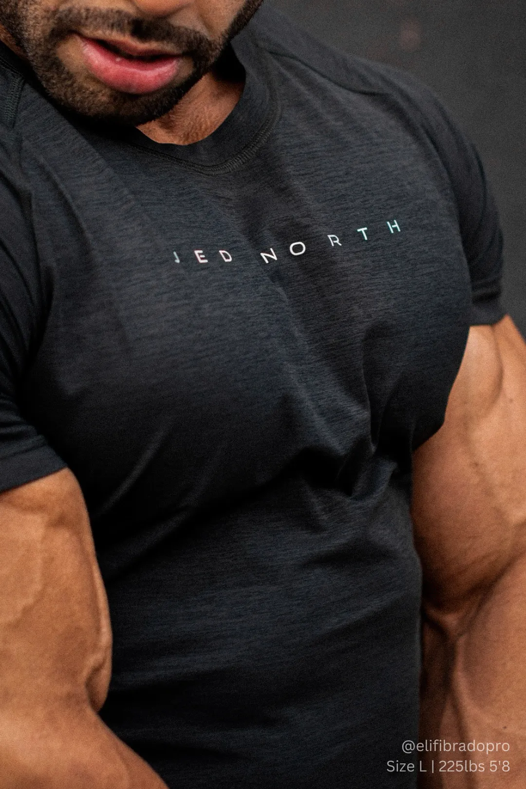 Agile Short Sleeve Training Tee - Charcoal Black sold by Jed North product image thumbnail 4
