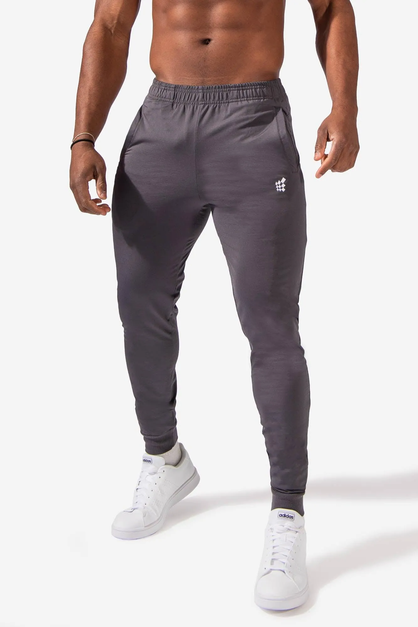 Matrix Tapered Joggers - Charcoal sold by Jed North product image thumbnail 2