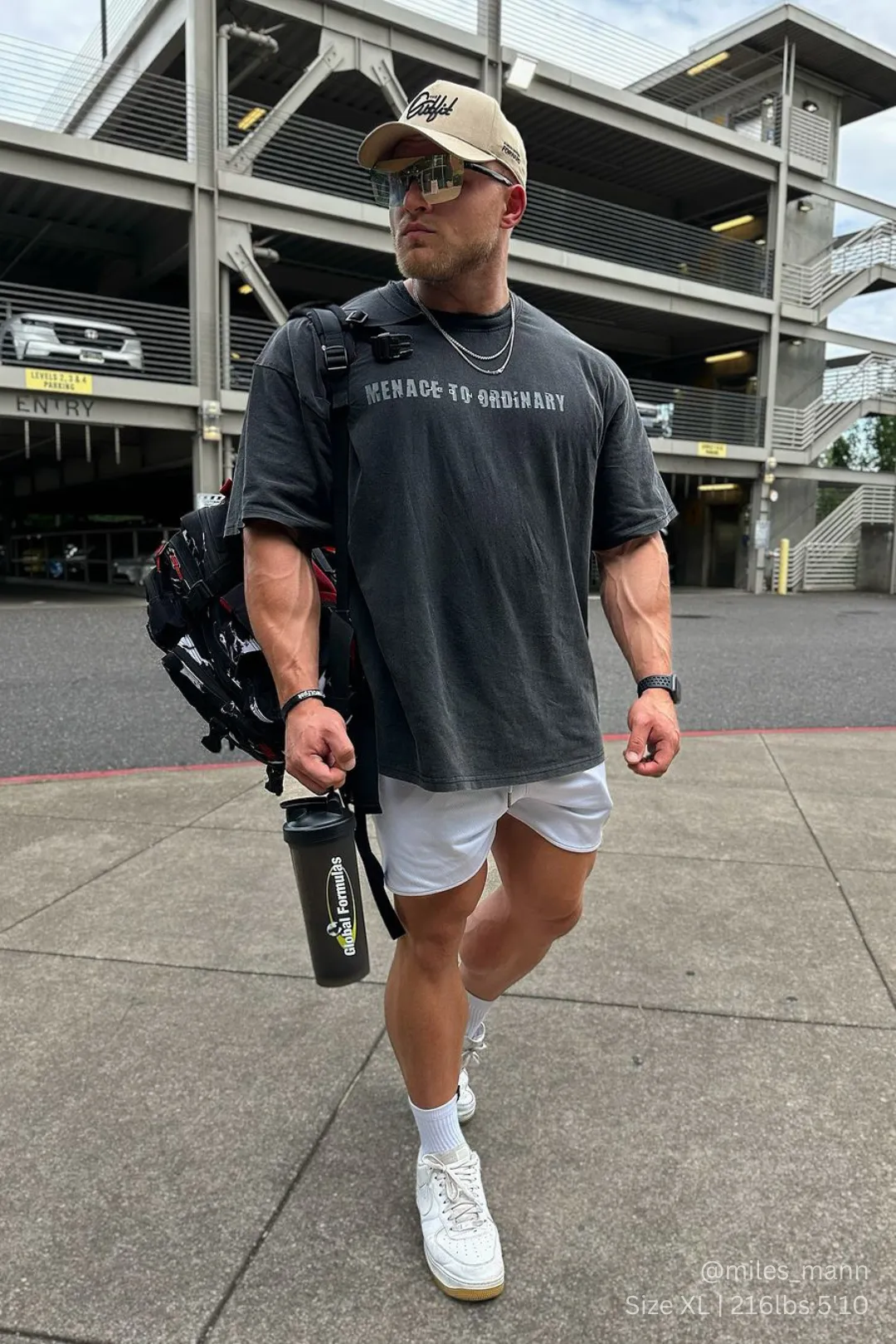 Vintage Oversized T-Shirt - Menace to Ordinary sold by Jed North product image thumbnail 2