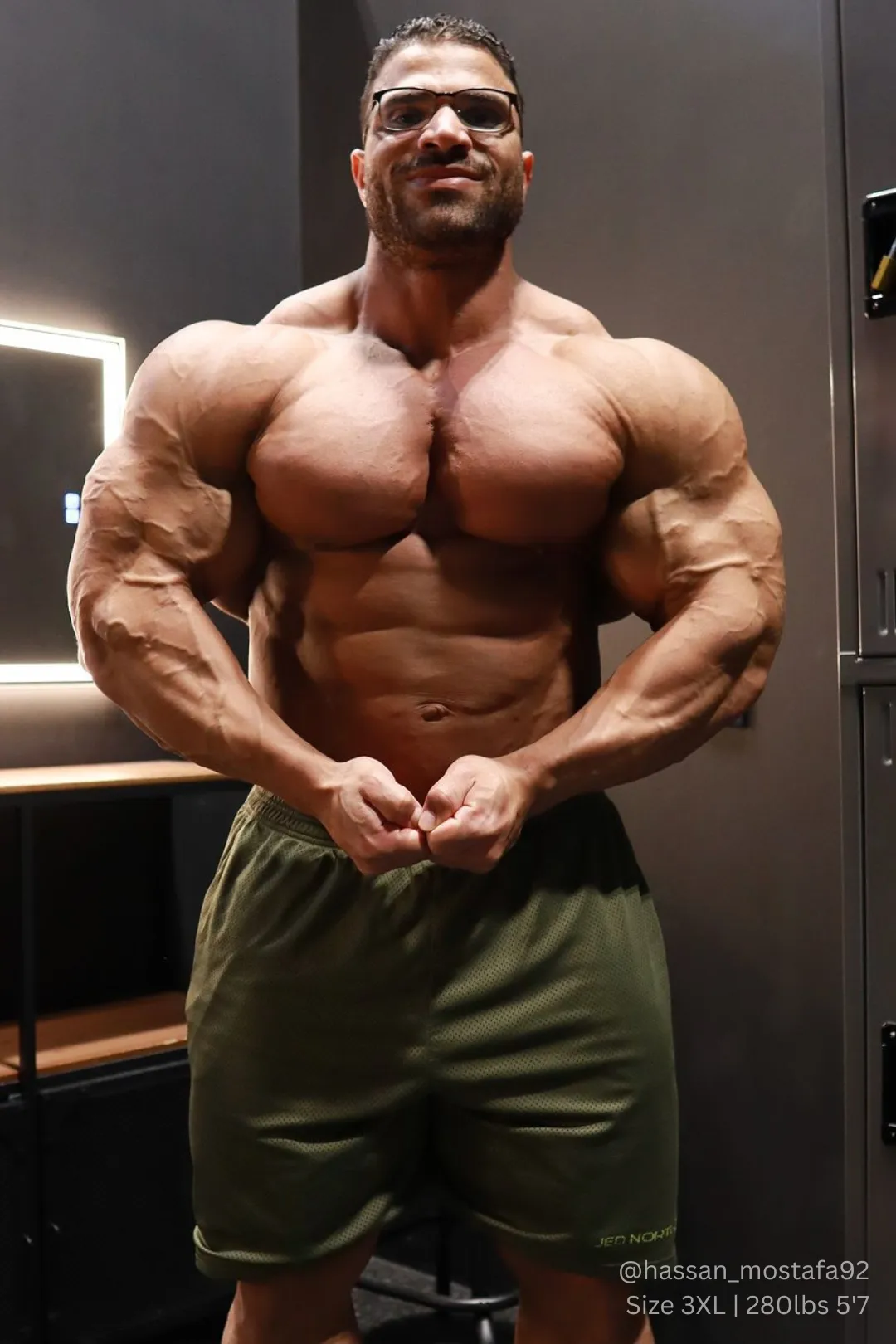 Jersey Mesh 7.5" Gym Shorts - Olive sold by Jed North product image thumbnail 2