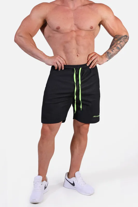 Men's Pro Mesh Shorts 8" - Black sold by Jed North