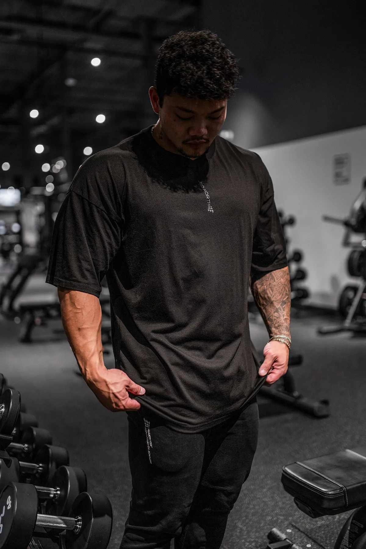 Energy Oversized T-Shirt - Obsidian Black sold by Jed North