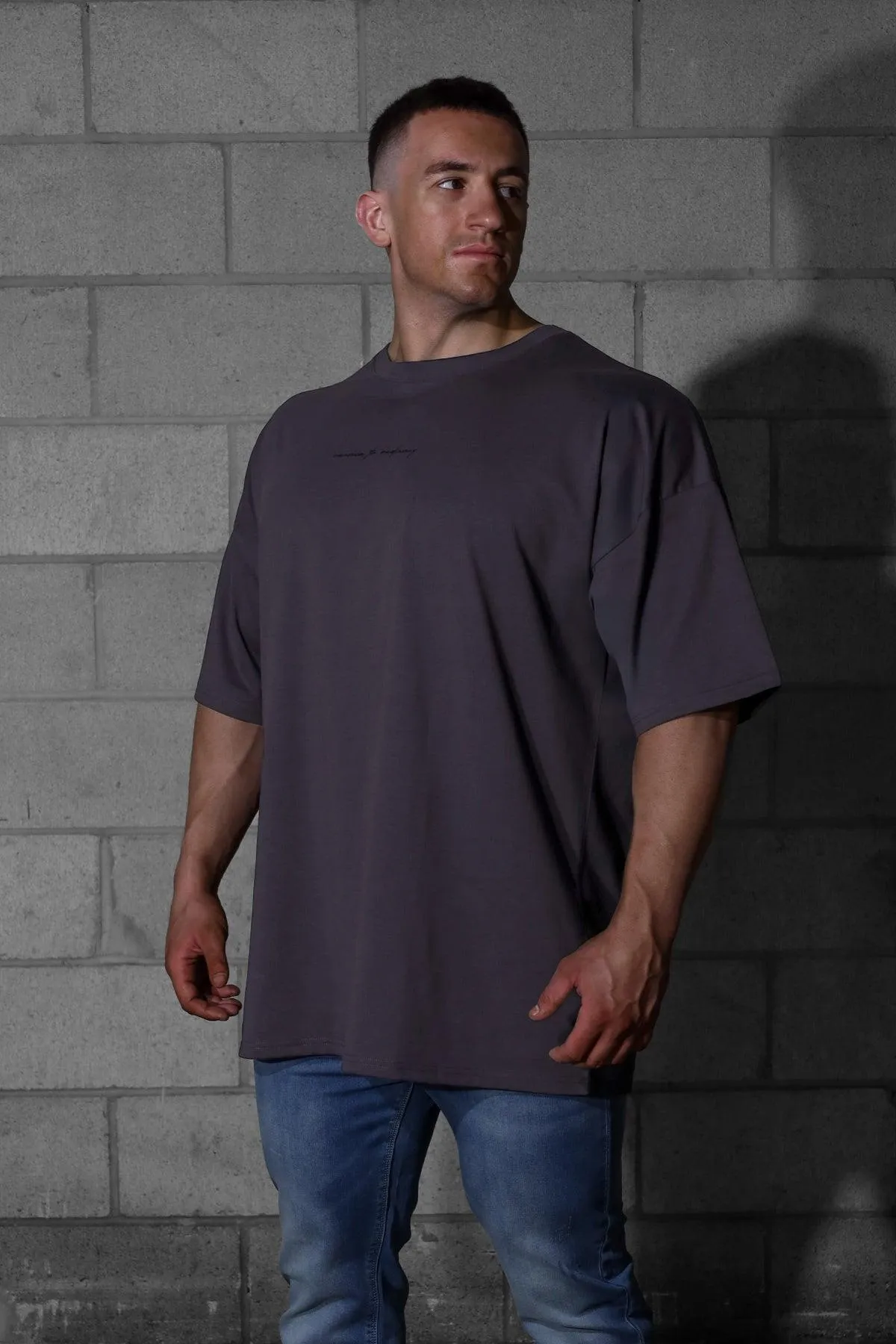 Energy Oversized T-Shirt - Dark Gray sold by Jed North product image thumbnail 3