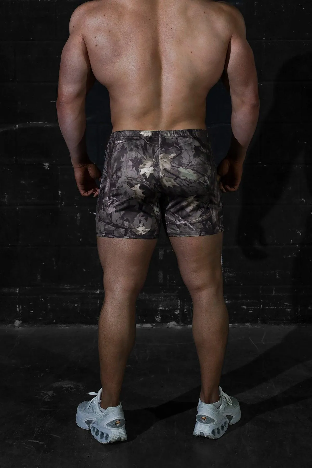 Agile Bodybuilding 4'' Shorts w Zipper Pockets - Hunter Camo sold by Jed North product image thumbnail 3