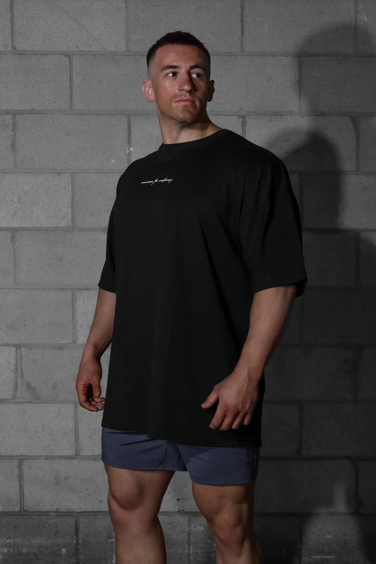Energy Oversized T-Shirt - Menace Black sold by Jed North product image thumbnail 3