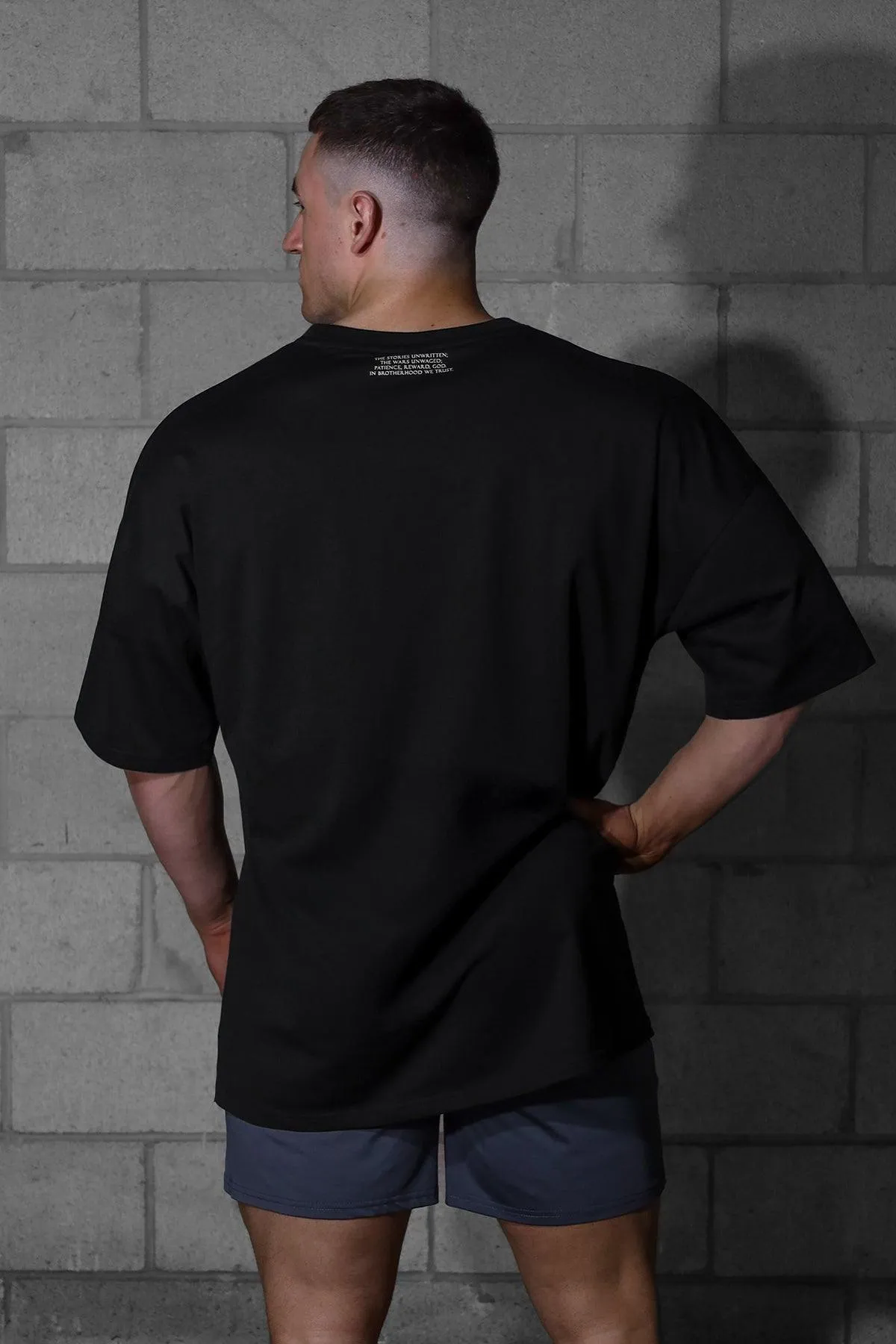 Energy Oversized T-Shirt - Menace Black sold by Jed North product image thumbnail 5