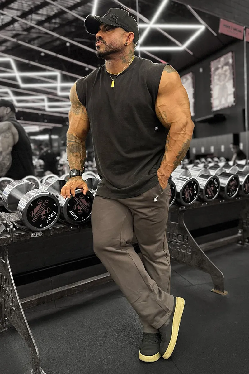 Retro Oversized Muscle Tee - Washed Black sold by Jed North product image thumbnail 4