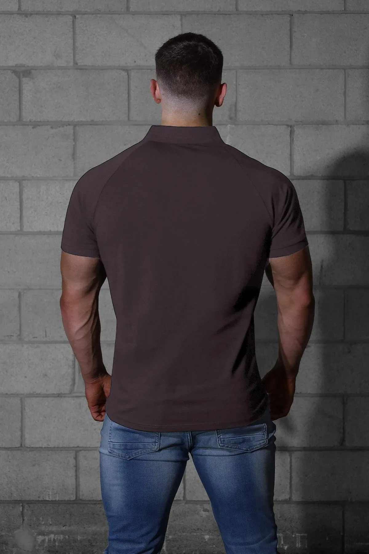 Muscle Fit All-Day Polo T-Shirt - Steel Gray sold by Jed North product image thumbnail 5