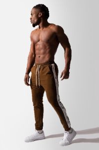 Old School Joggers - Brown sold by Jed North