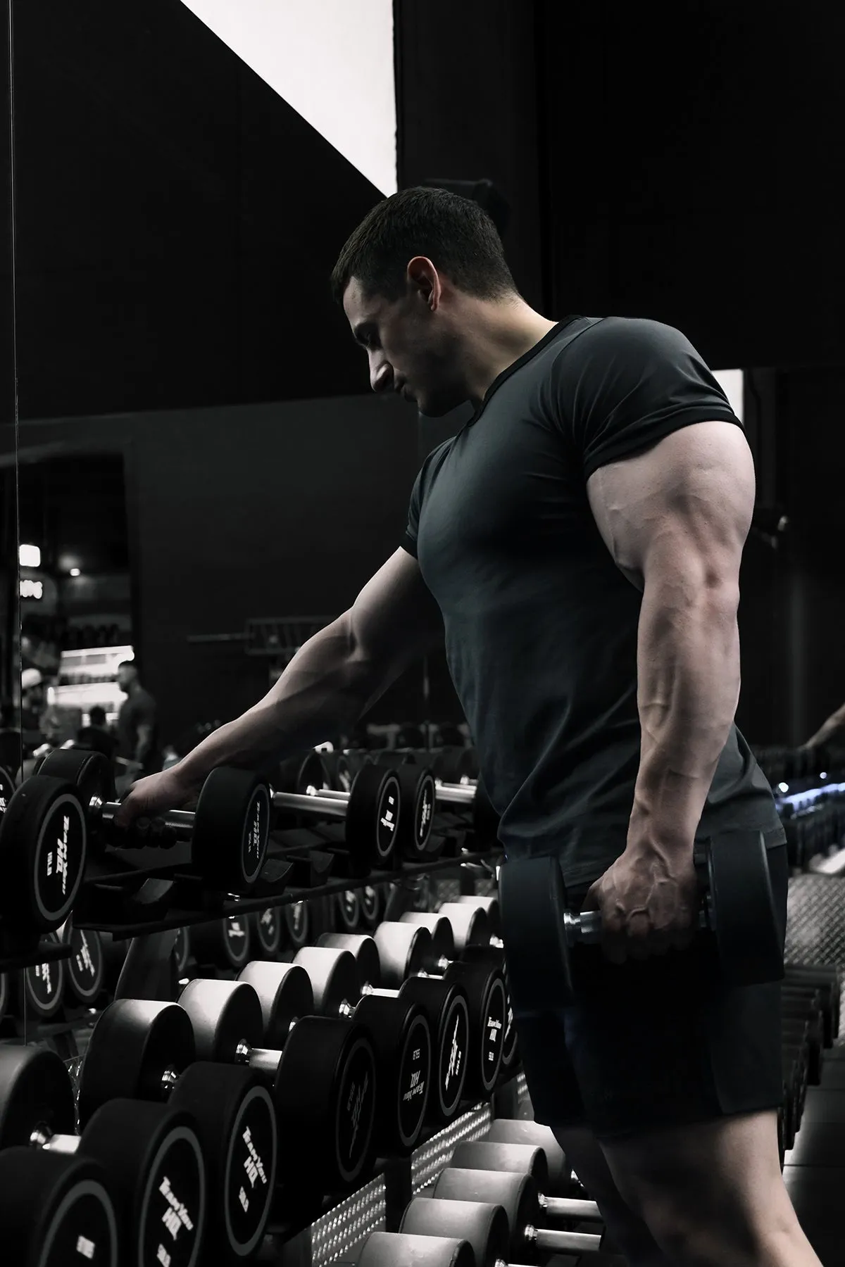 Muscle-Fit Ringer T-Shirt - Stone Gray sold by Jed North product image thumbnail 2