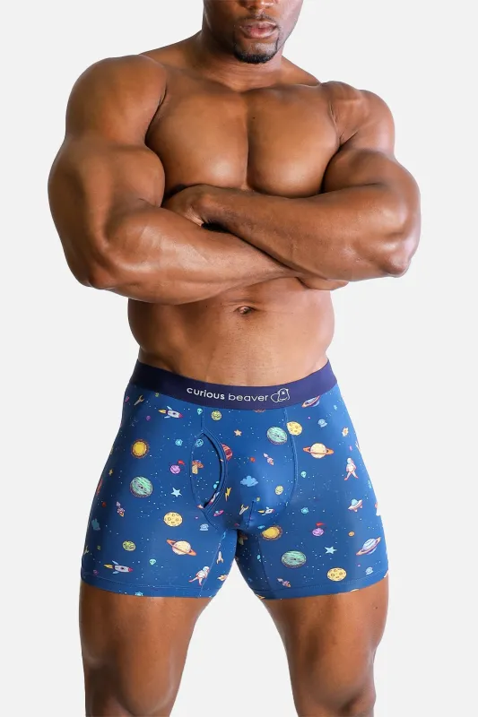 Men's Boxer Briefs - Galaxy sold by Jed North