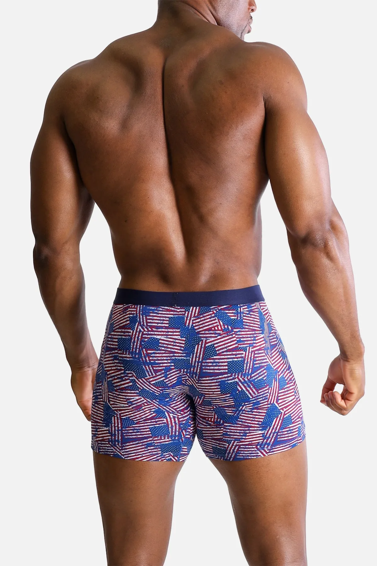Men's Boxer Briefs - USA Flag sold by Jed North product image thumbnail 2
