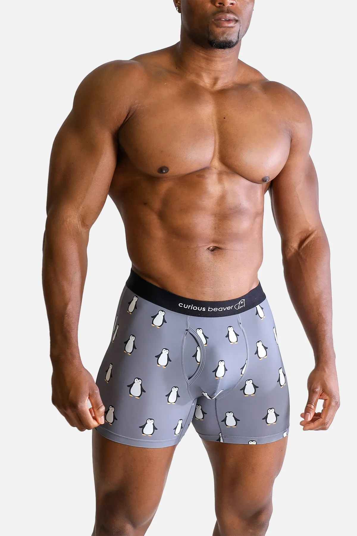 Men's Boxer Briefs - Penguins sold by Jed North