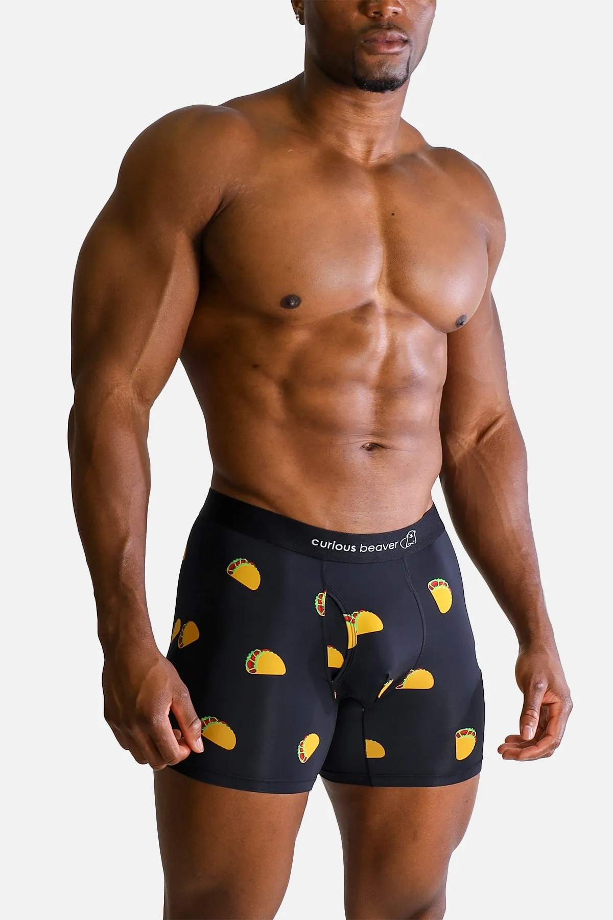 Men's Boxer Briefs - Tacos sold by Jed North