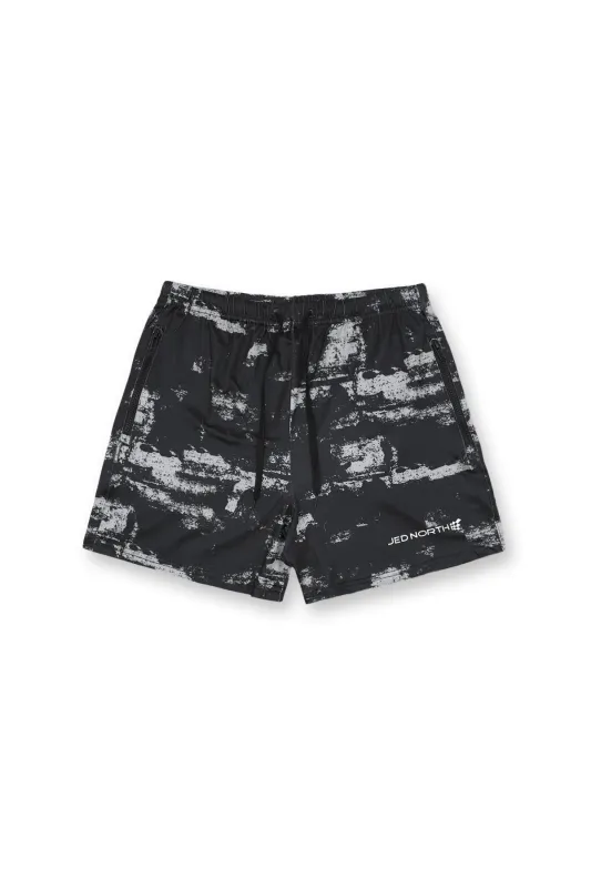 Agile Bodybuilding 4'' Shorts w Zipper Pockets - Brushed Black sold by Jed North