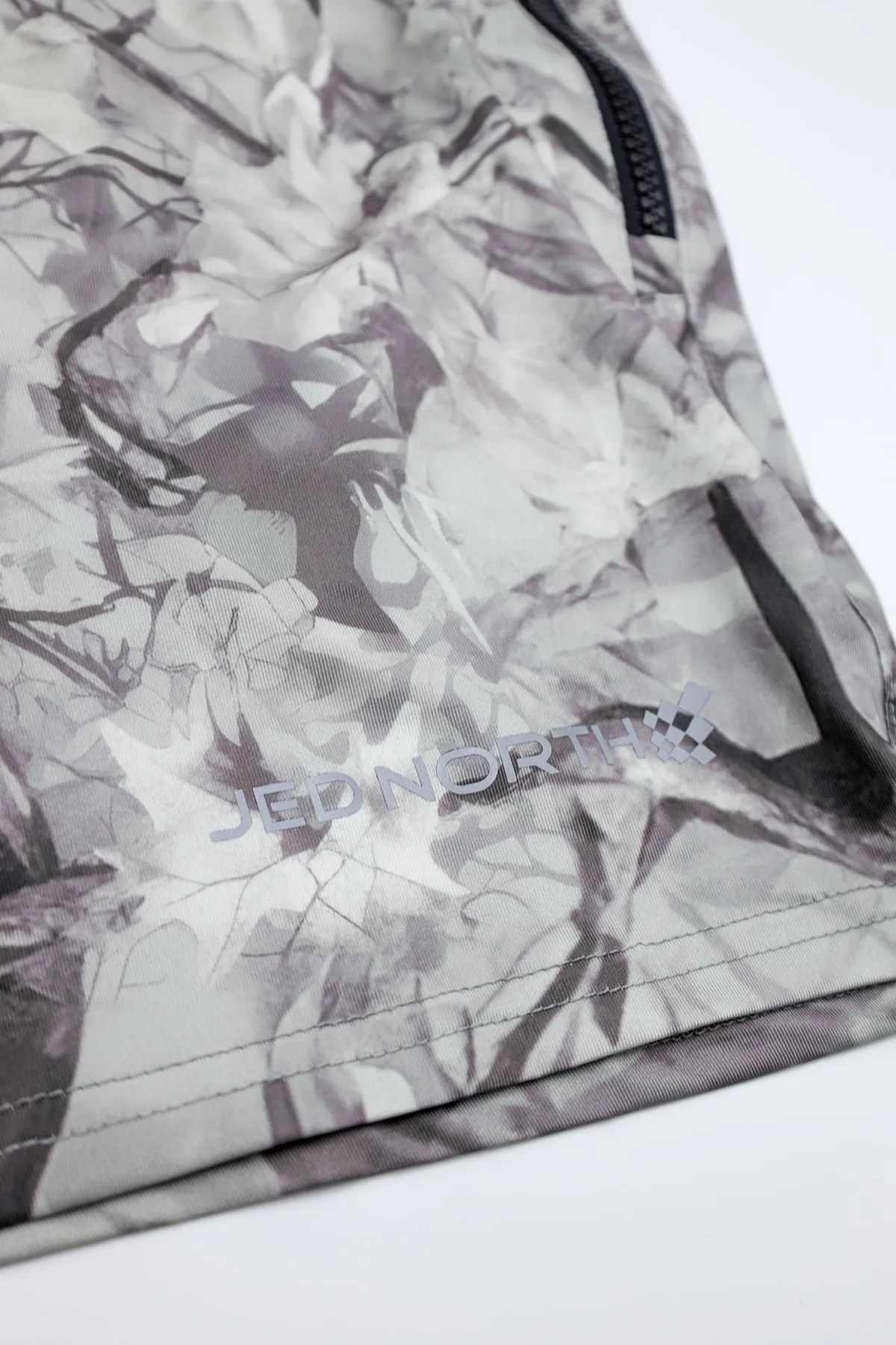 Agile Bodybuilding 4'' Shorts w Zipper Pockets - Leaf Camo sold by Jed North product image thumbnail 2