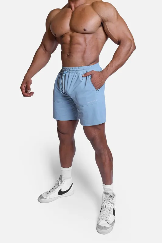 Fortis Men's Athletic Shorts - Light Blue sold by Jed North