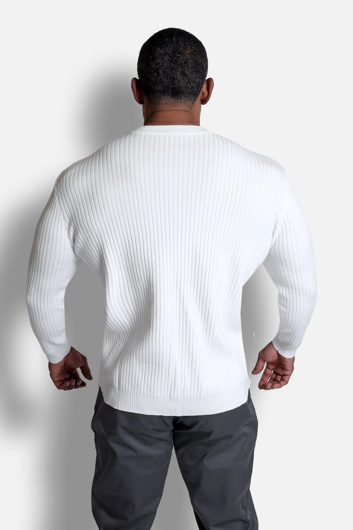 Classic Henley Sweater - Cream sold by Jed North product image thumbnail 5
