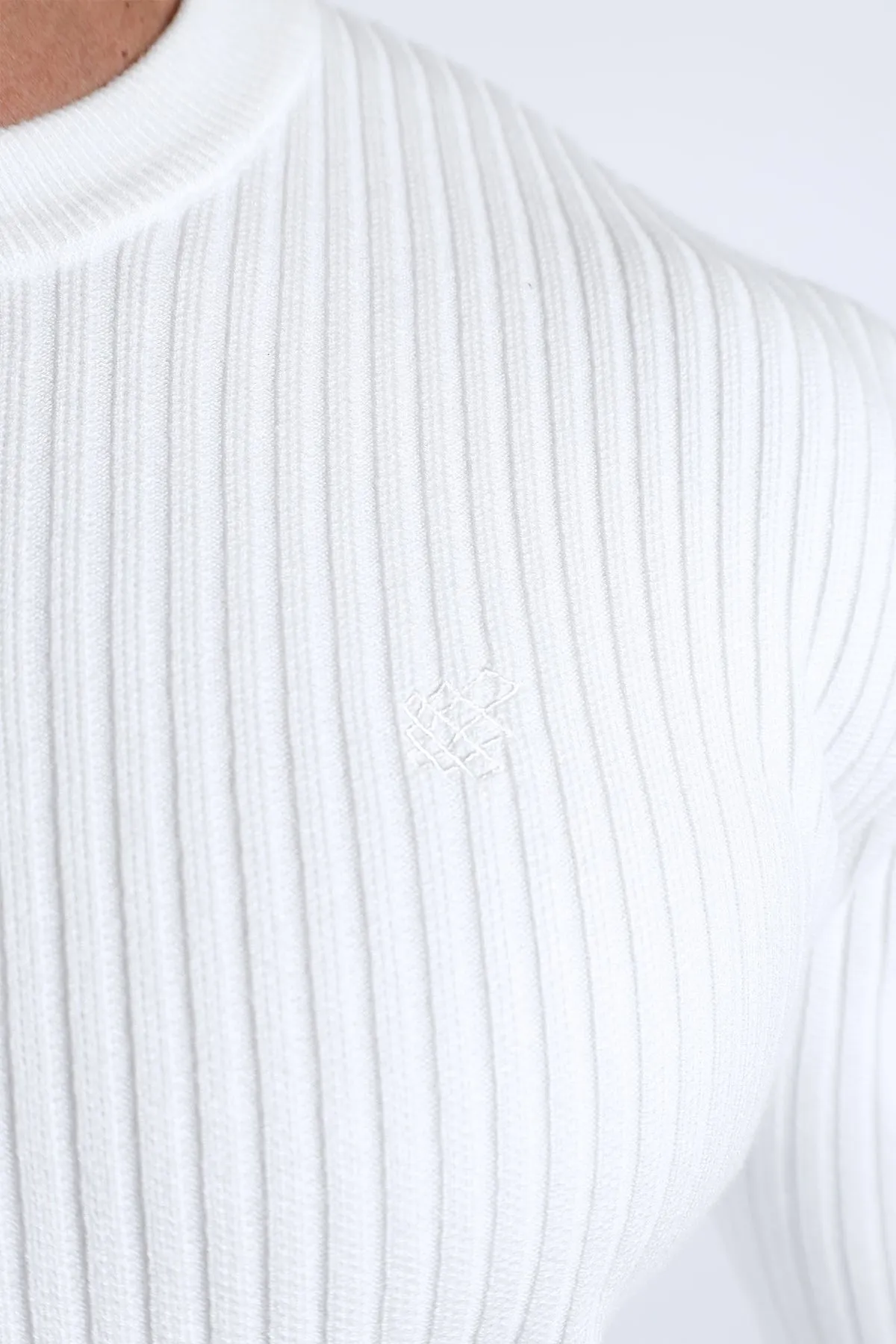 Classic Henley Sweater - Cream sold by Jed North product image thumbnail 4