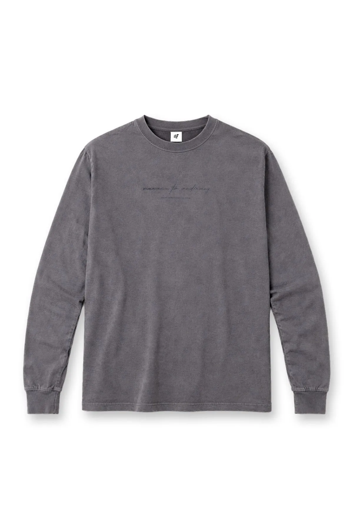 Vintage Wash Long Sleeve T-Shirt - Storm Gray sold by Jed North