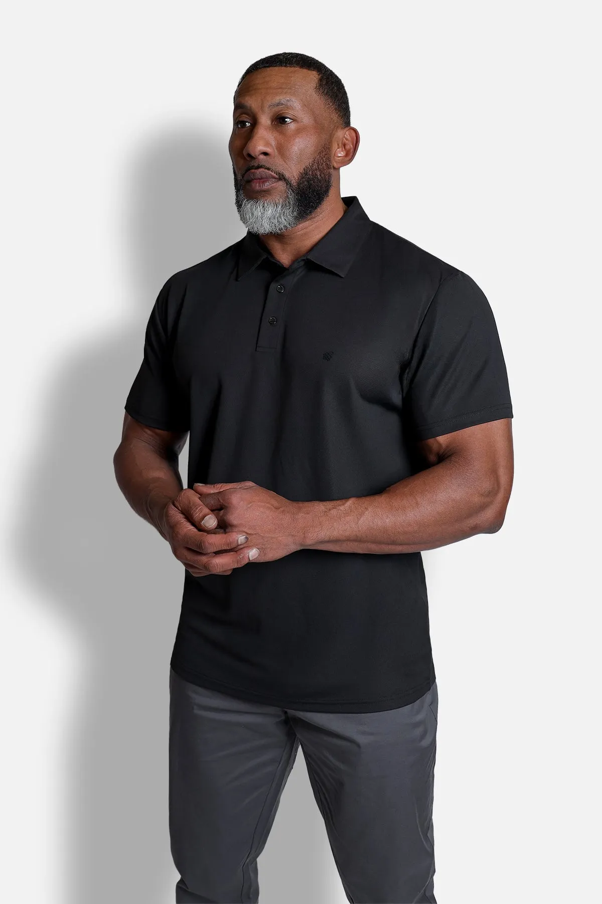 Fast-Dry Polo T-Shirt - Black sold by Jed North product image thumbnail 4