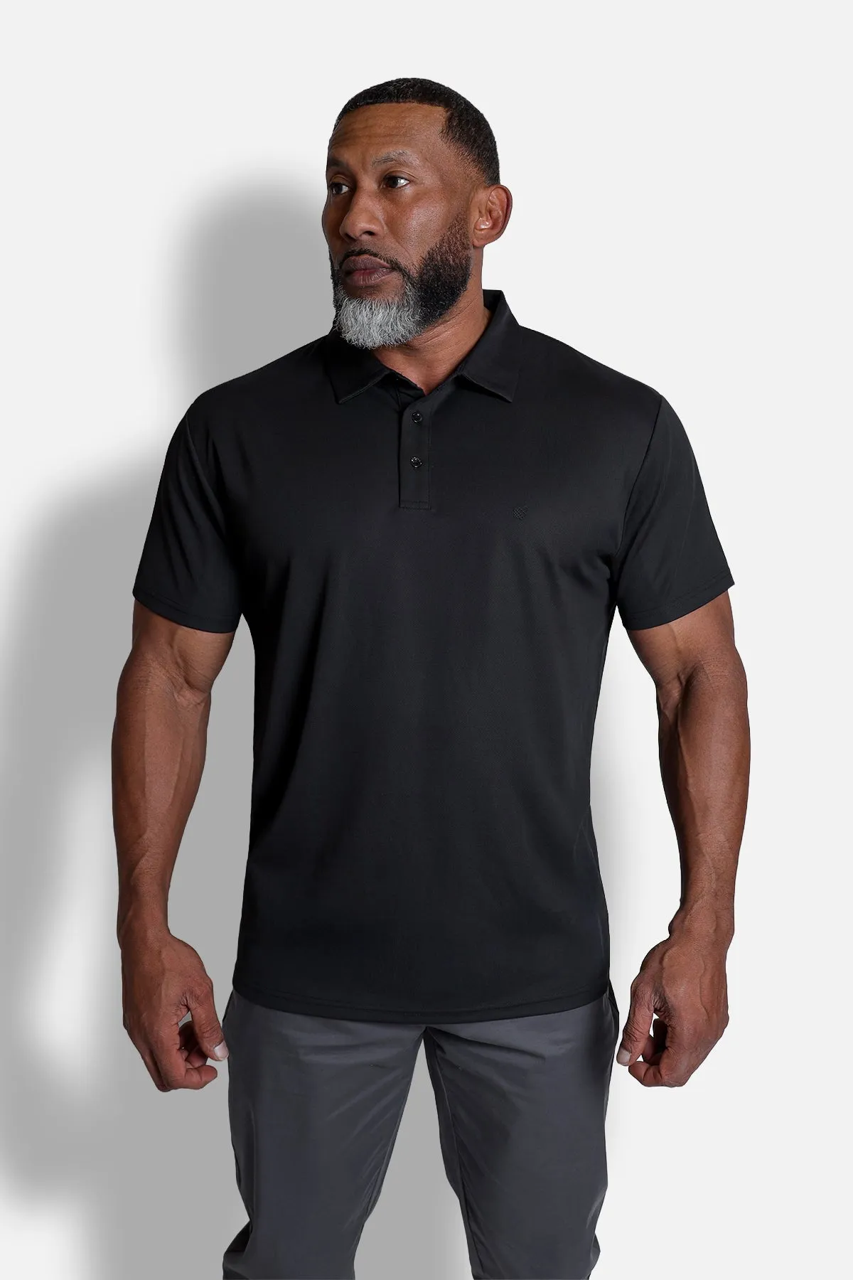 Fast-Dry Polo T-Shirt - Black sold by Jed North product image thumbnail 2