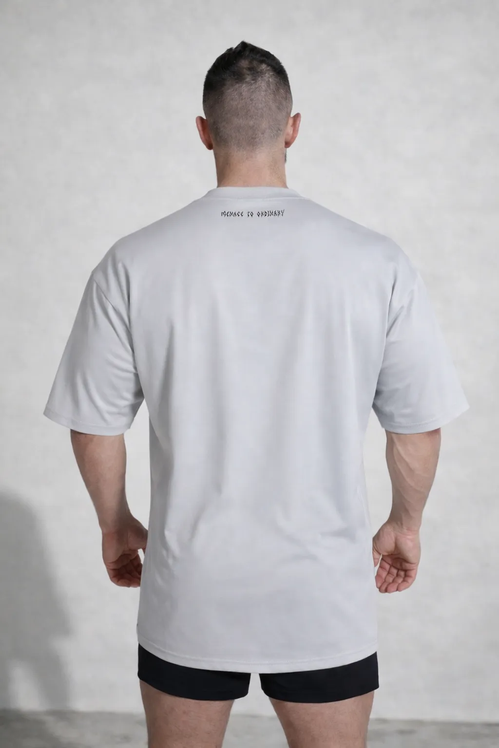 Energy Oversized T-Shirt - Gray Menace to Ordinary sold by Jed North product image thumbnail 5