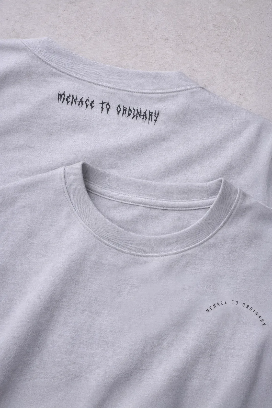 Energy Oversized T-Shirt - Gray Menace to Ordinary sold by Jed North product image thumbnail 2