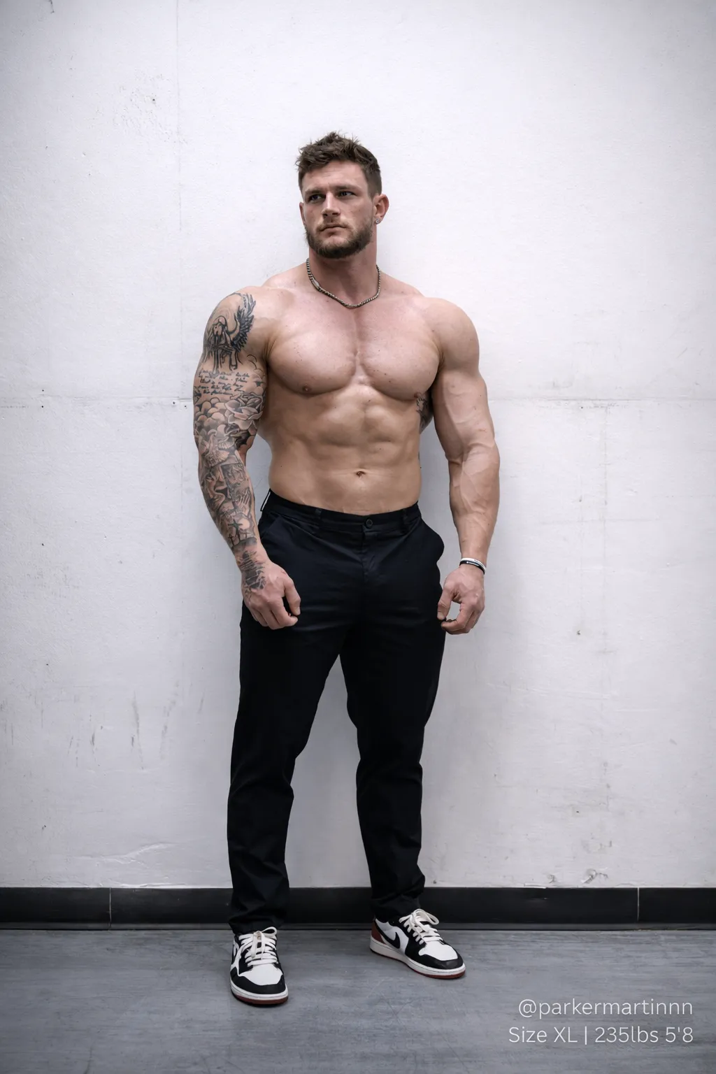 Men's Fitted Chino Pants - Black sold by Jed North product image thumbnail 5