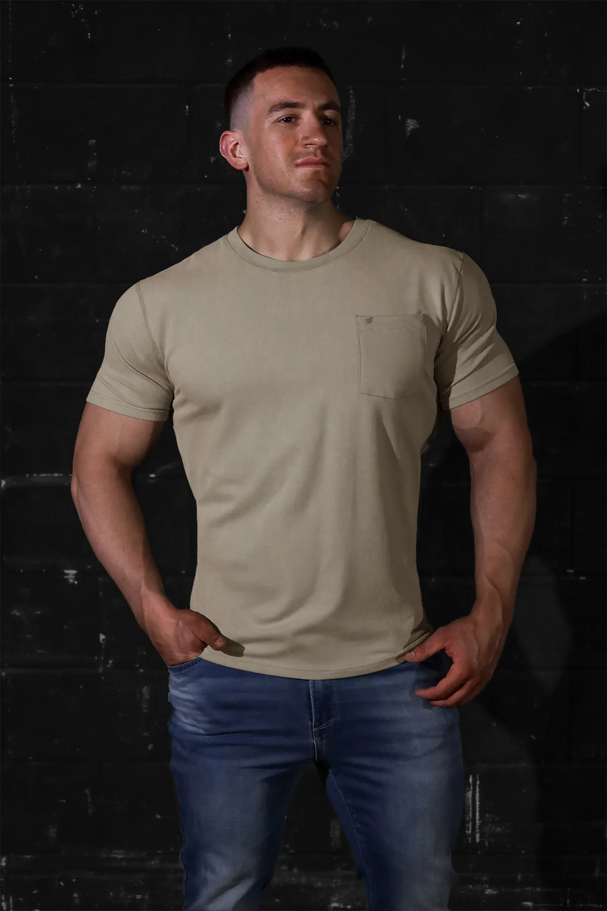 Classic Premium Pocket T-Shirt - Pistachio Green sold by Jed North product image thumbnail 3