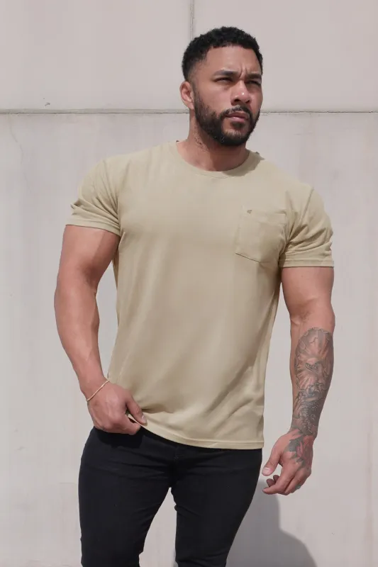 Classic Premium Pocket T-Shirt - Pistachio Green made by Jed North
