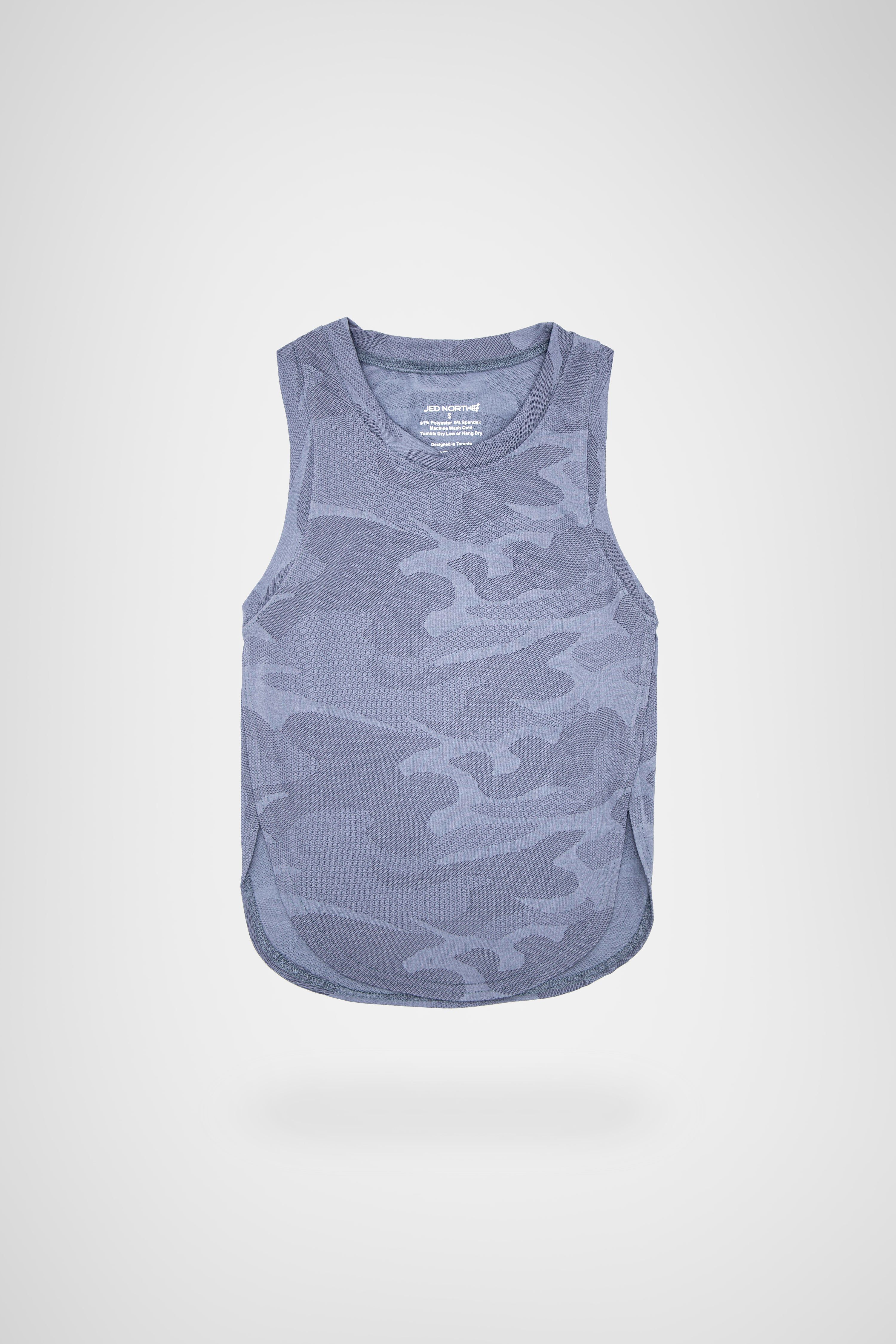 Breezy Mesh Tank Top - Gray Camo sold by Jed North product image thumbnail 2