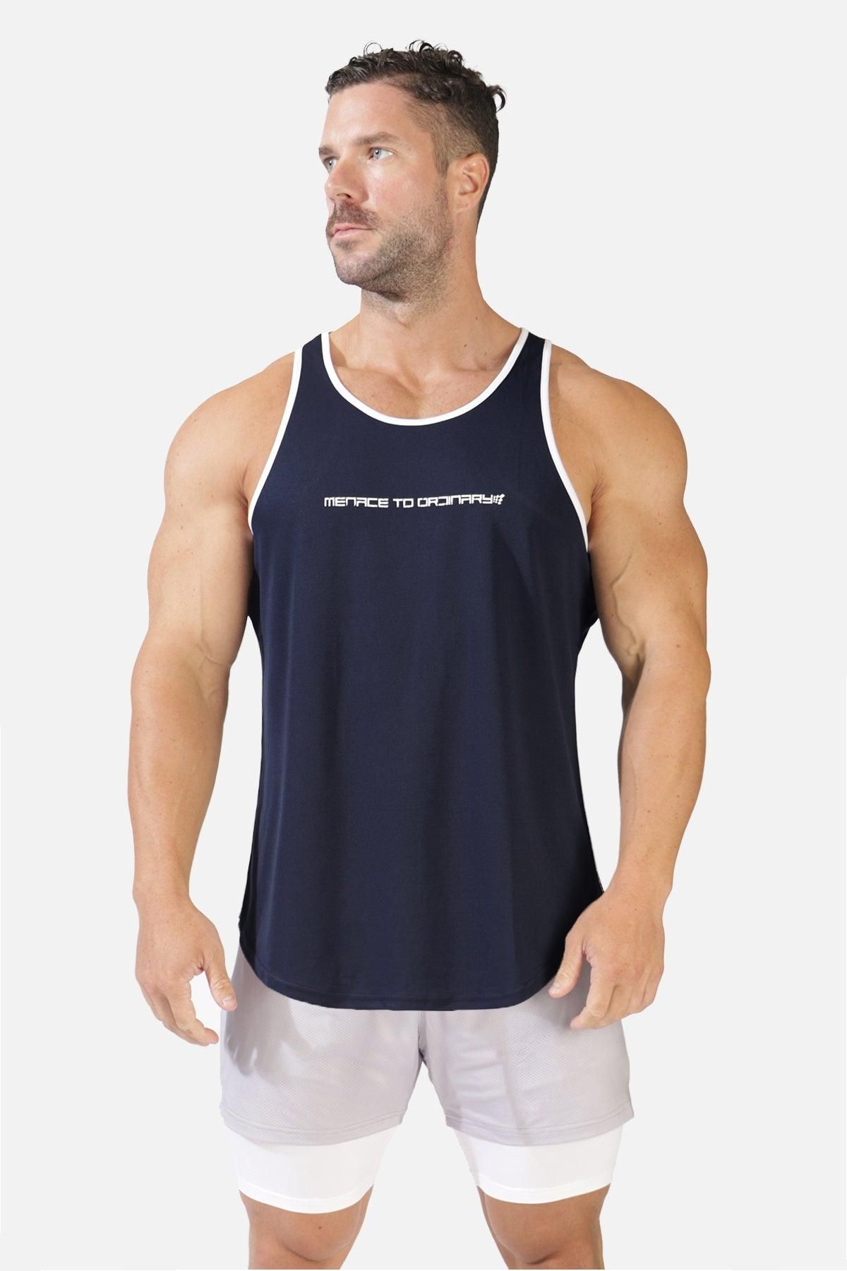 Utility Dri-Fit Workout Stringer - Navy sold by Jed North product image thumbnail 2