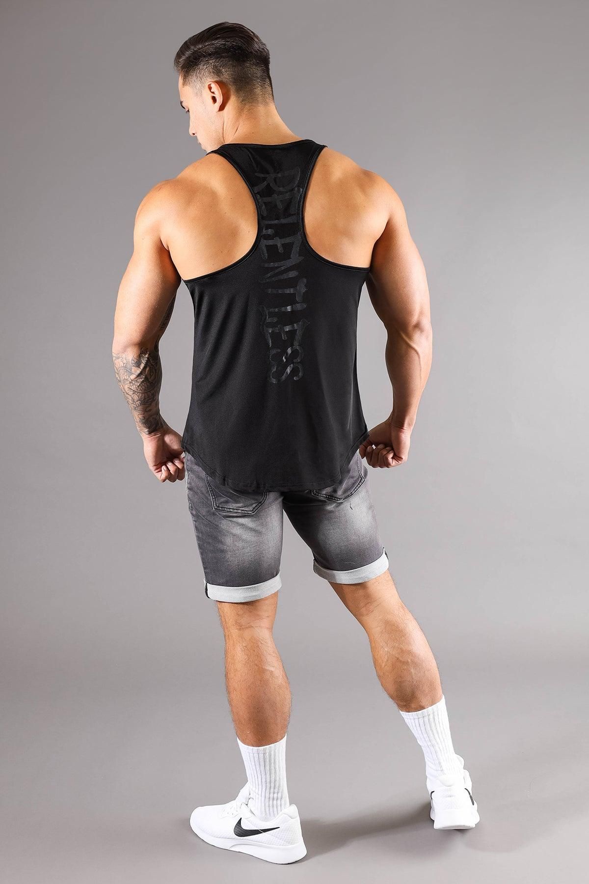 Graphic Muscle Stringer - Relentless sold by Jed North