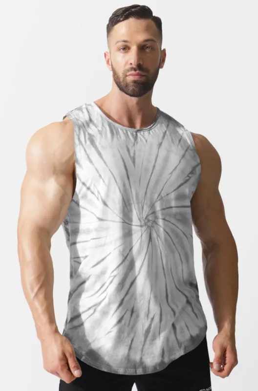 Luxe Flex Training Muscle Tee - Vintage Washed Gray sold by Jed North