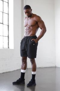 Men's Active Sweat Shorts - Black sold by Jed North