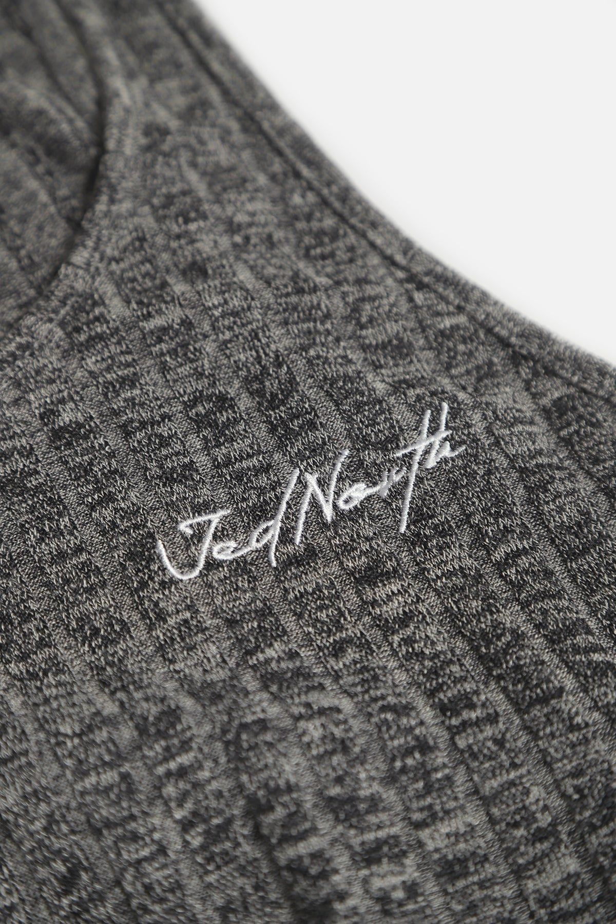 Ribbed Muscle Tank - Dark Gray sold by Jed North product image thumbnail 4