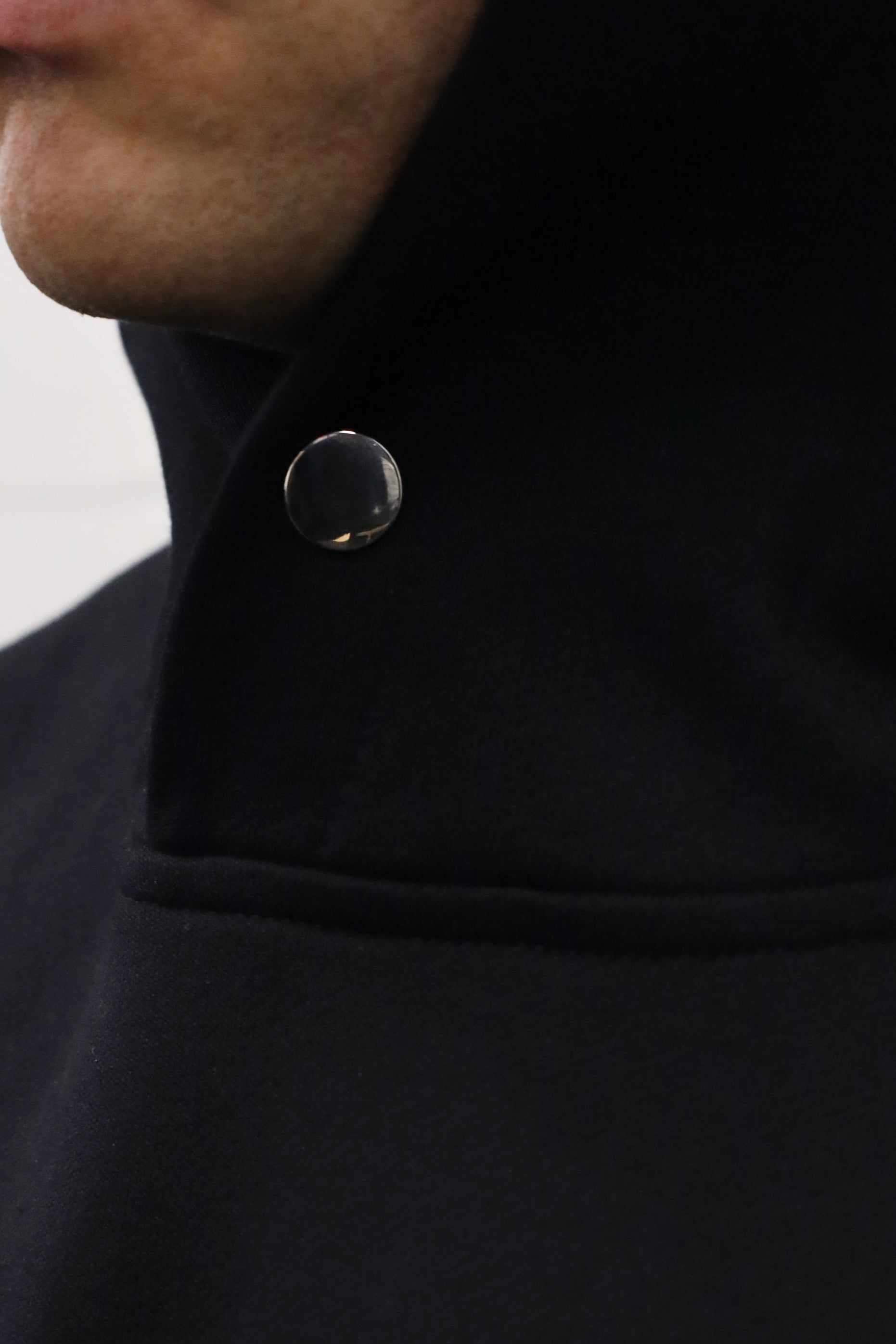 French Terry Pullover Hoodie - Black sold by Jed North product image thumbnail 5