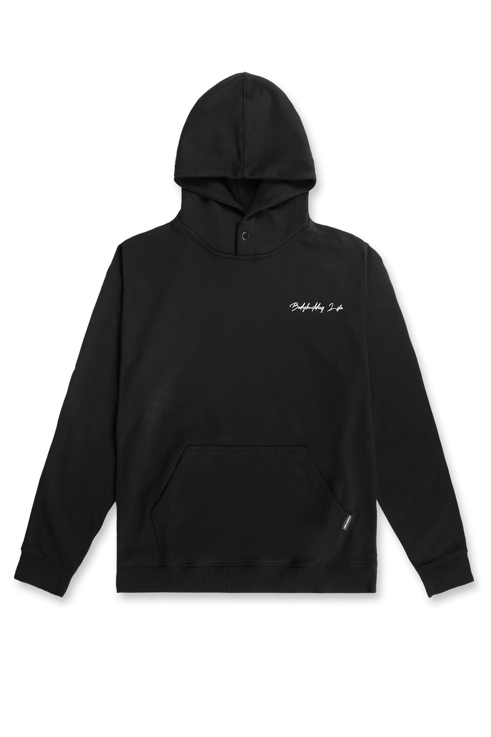 French Terry Pullover Hoodie - Black sold by Jed North product image thumbnail 3
