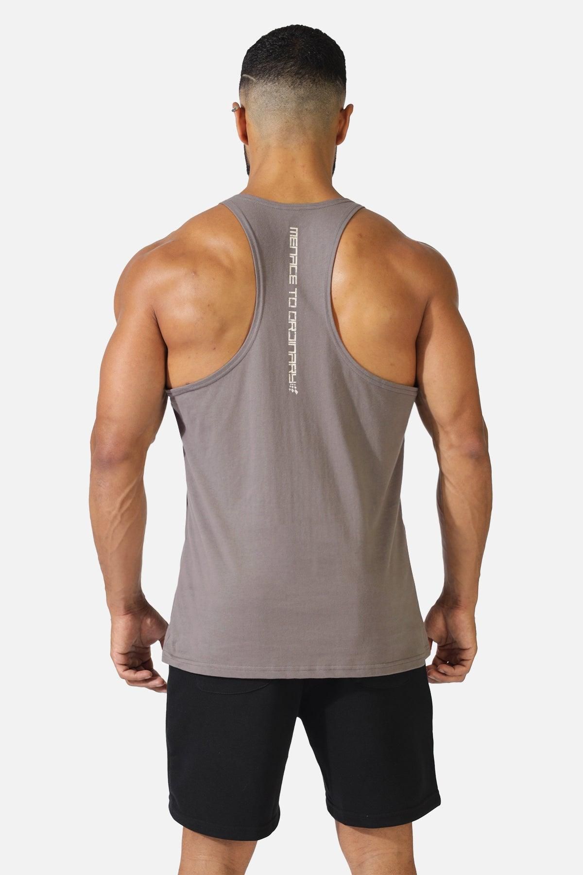 Menace To Ordinary Racerback Stringer - Dark Gray sold by Jed North product image thumbnail 2