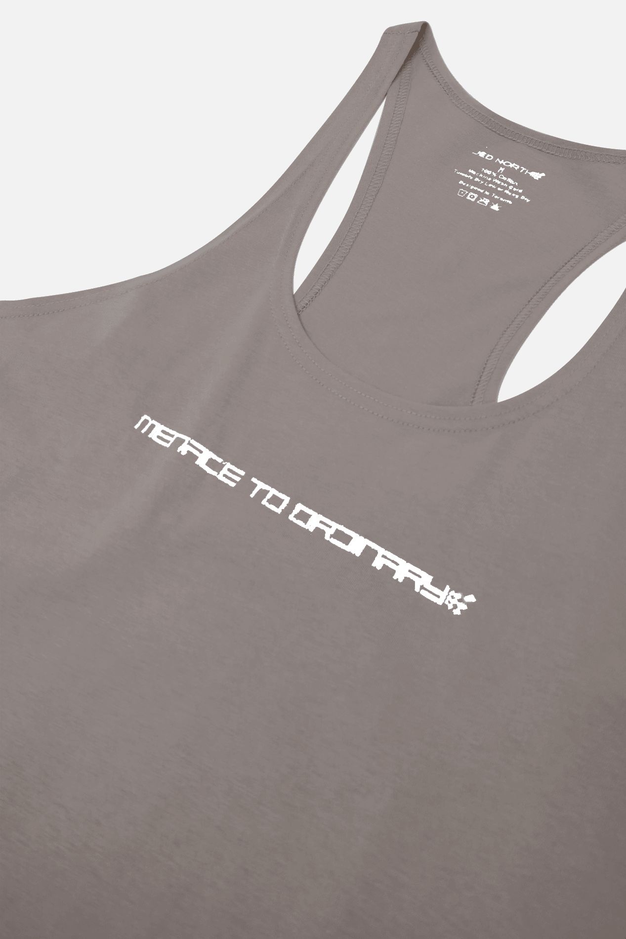 Menace To Ordinary Racerback Stringer - Dark Gray sold by Jed North product image thumbnail 6