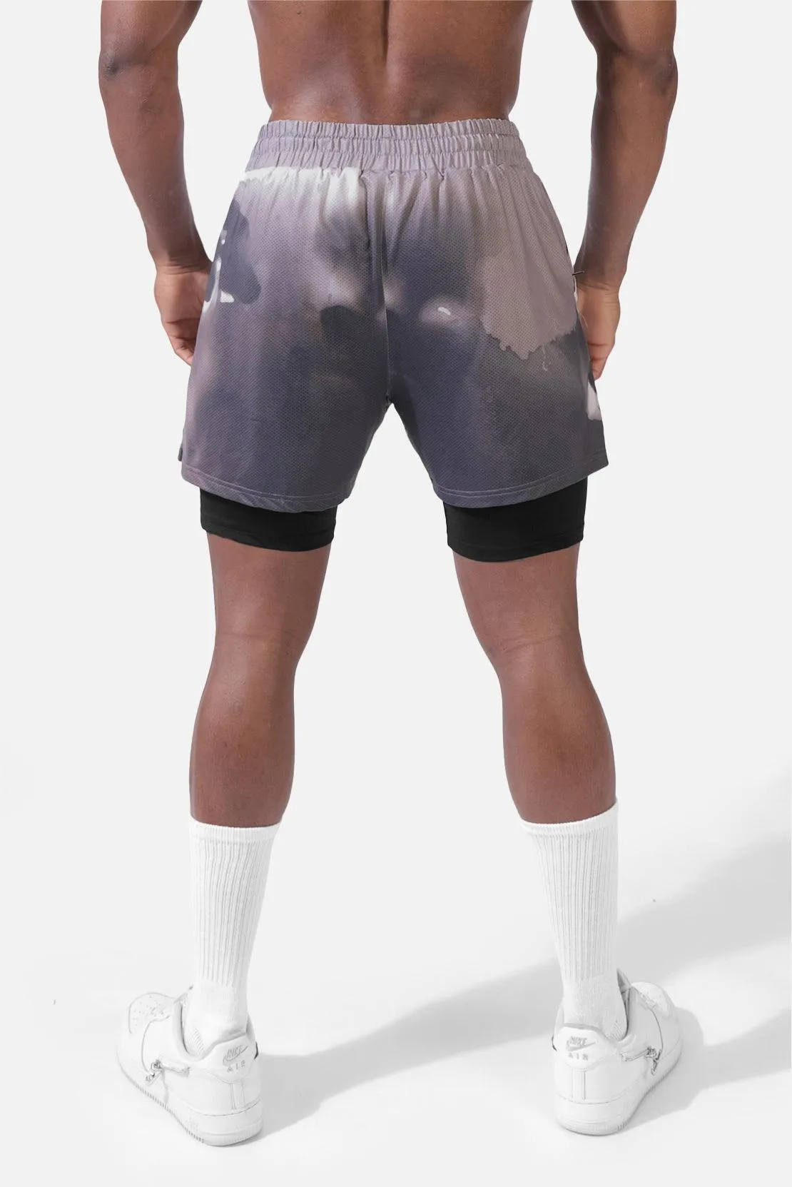 Pro 2-in-1 Active 7" Training Shorts - Tiger Inferno sold by Jed North product image thumbnail 4
