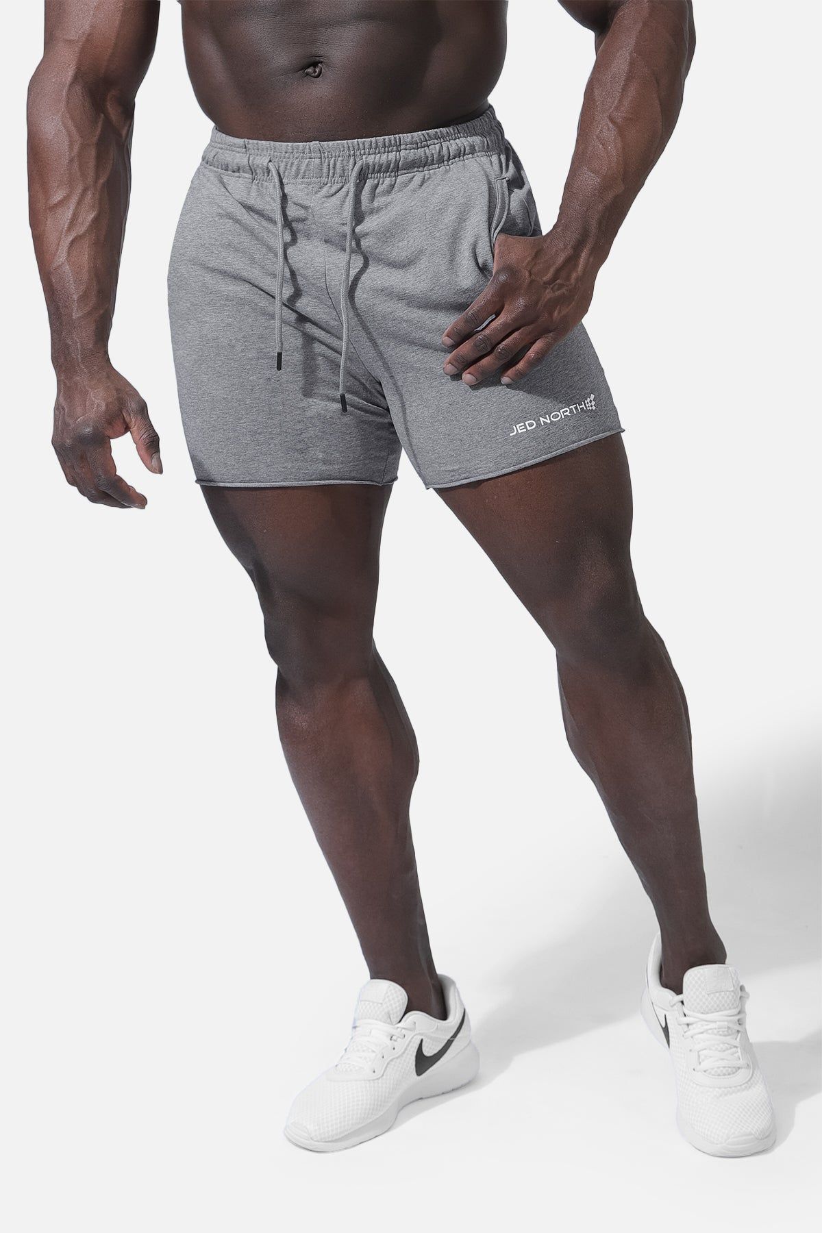 Legend Athletic Workout Shorts - Gray sold by Jed North product image thumbnail 4