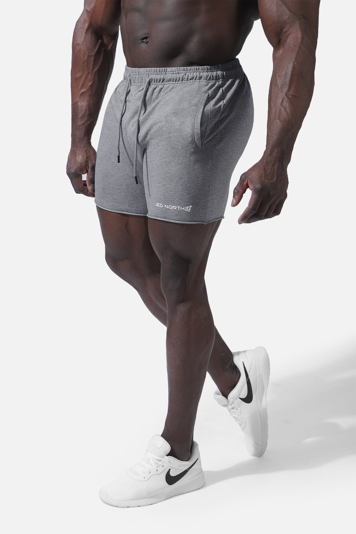 Legend Athletic Workout Shorts - Gray sold by Jed North product image thumbnail 3