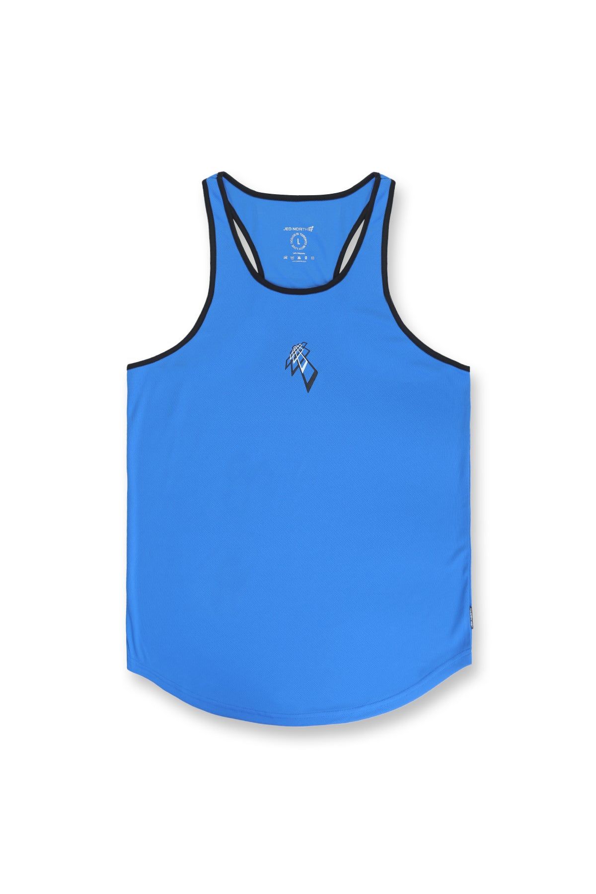Fast-Dry Workout Stringer - Blue & Black sold by Jed North product image thumbnail 5